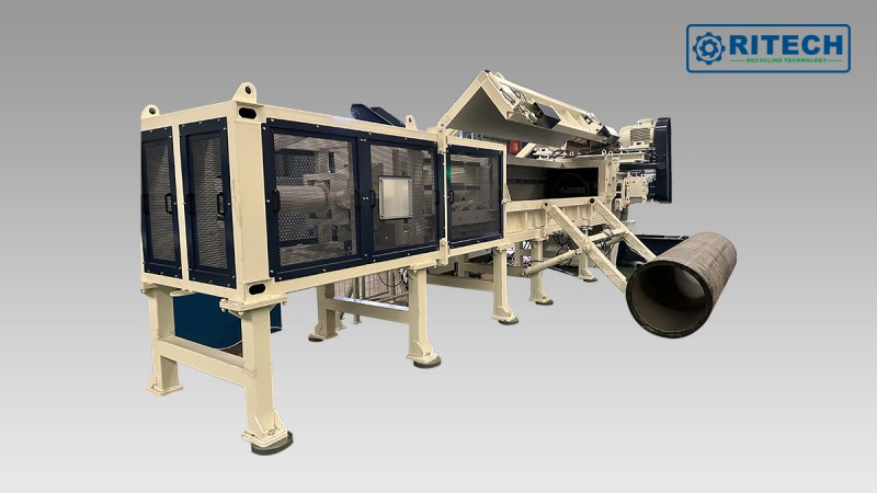 SR LARGE DIAMETER PIPE SHREDDER